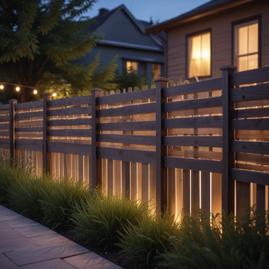 Секционные заборы из жалюзи